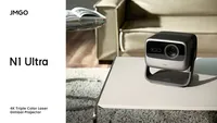 2025 NEW JMGO N1Ultra Beamer 4000 ANSI Lumens Triple Color Laser Gimbal Projector 4K Jmgo N1 Ultra Portable Projector Mini
