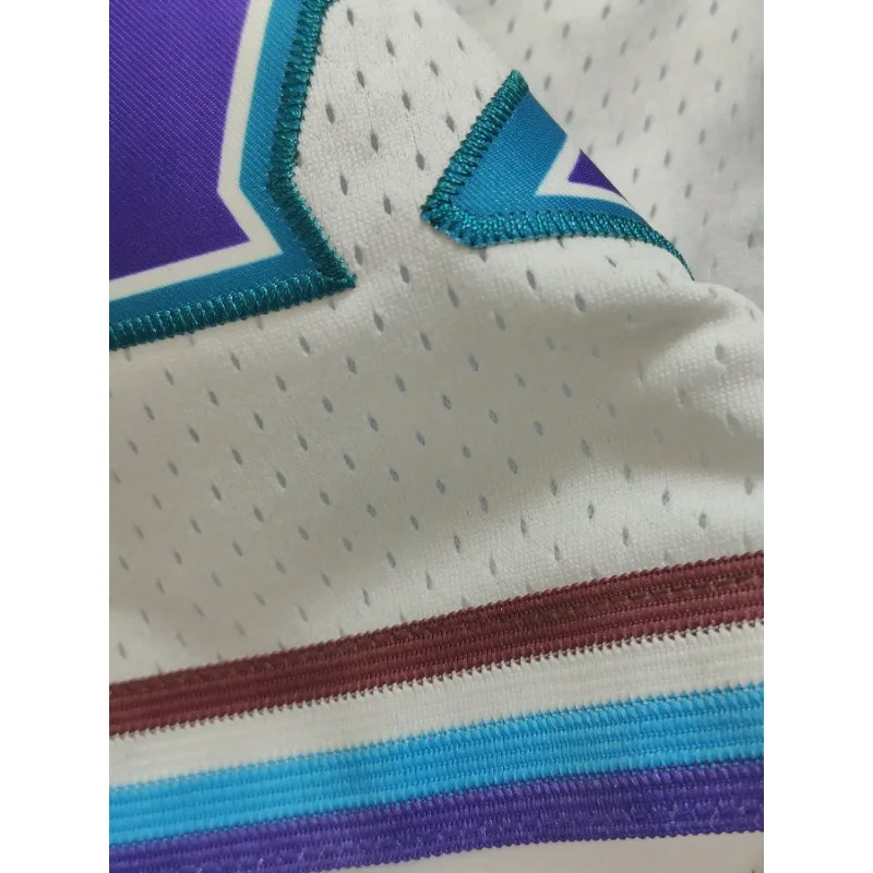 Men's #12 Stretch Sports Shorts - Breathable, Quick-Dry Polyester with Elastic Waistband & Drawstring Basketball Shorts