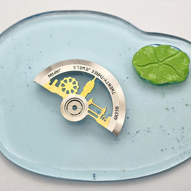 

Mod NH35 Movement Automatic Hammer Rotor Fits NH34 NH36 NH70 NH38 4R35 6R 7S Movement SKX007 Watch Automatic Rotor Replace Part