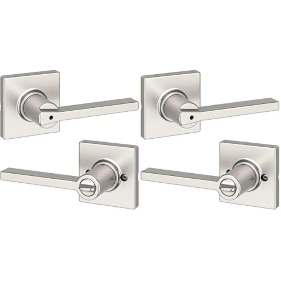

Casey Door Handle,,Interior Lever Keyless Turn Lock Microban Protection of