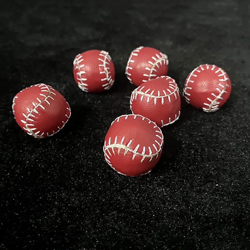 

1Pc Leather Ball (Red,2.2cm) Magic Tricks Chop Cup Ball Accessory For Cups & Balls Magia Illusions Gimmicks Mentalism Props