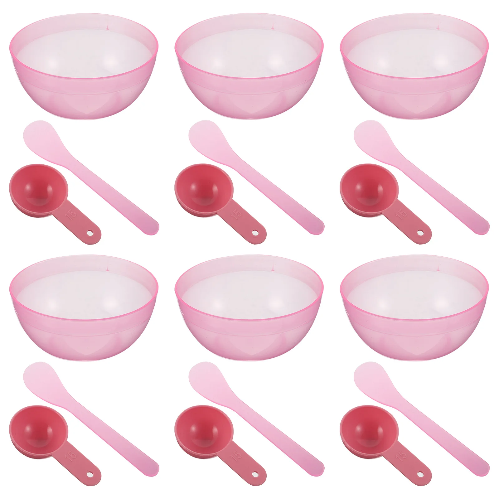 

10Sets Facial Mask Mixing Bowl Set DIY Spatula Spoon Skincare Tool Home Travel Salon Application Set Spa Face Mask Kit