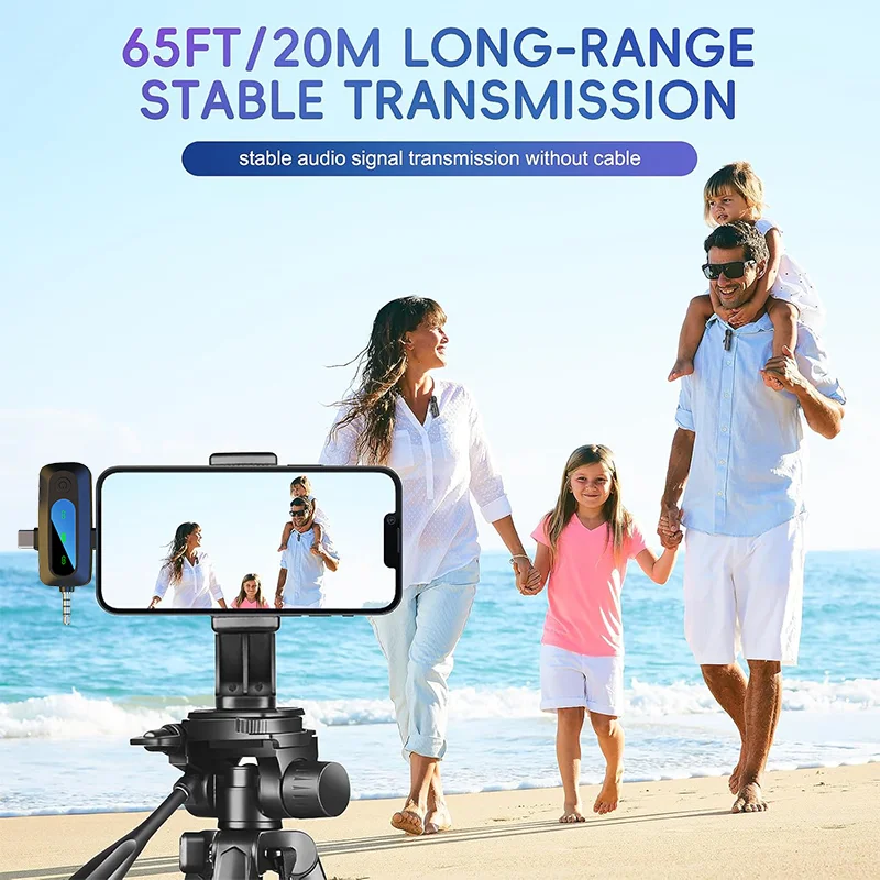 4 in 1 Wireless Lapel Microphone Lavalier Studio Microfono Solapa Inalambrico Mikrofon Do Komputera For Mobile Iphone Camera PC