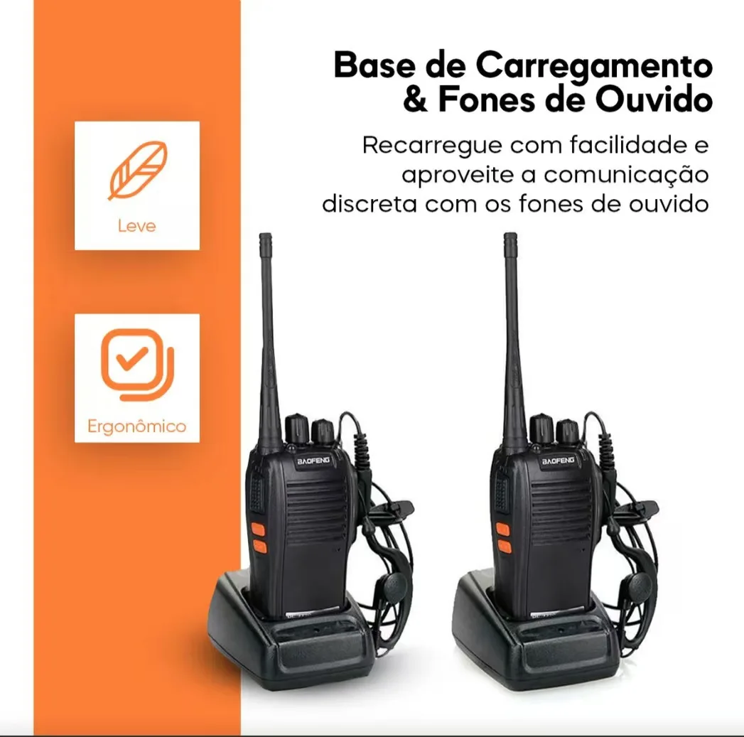 Baofeng BF777 Handheld Walkie-Talkie, High-Power Wireless Transceiver for Office, Commercial & Outdoor