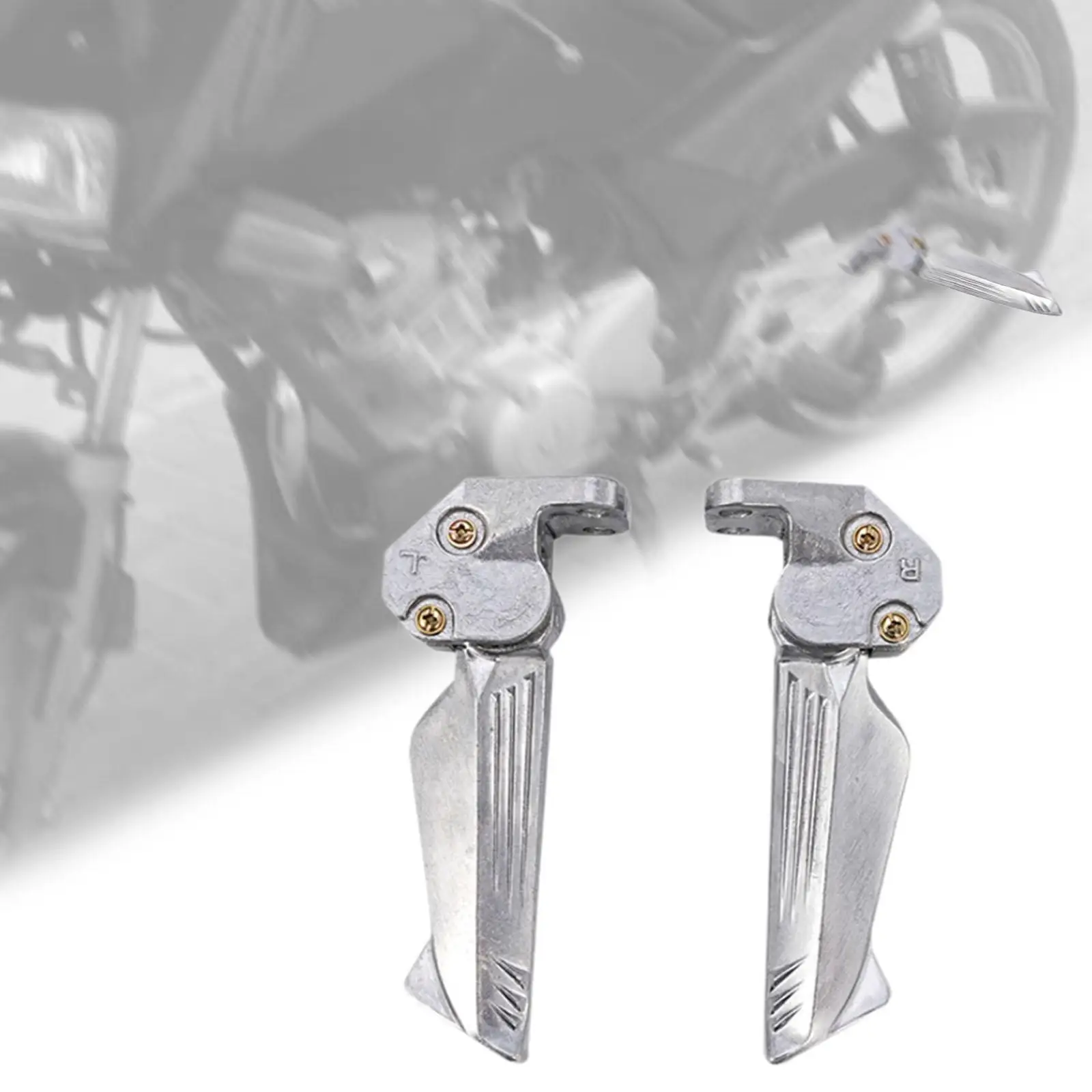 

Motorcycle Foot Pegs Foot Pedals Motorcycle Parts Stable Folding Modification for Passengers Rear Pedals for Motorbike