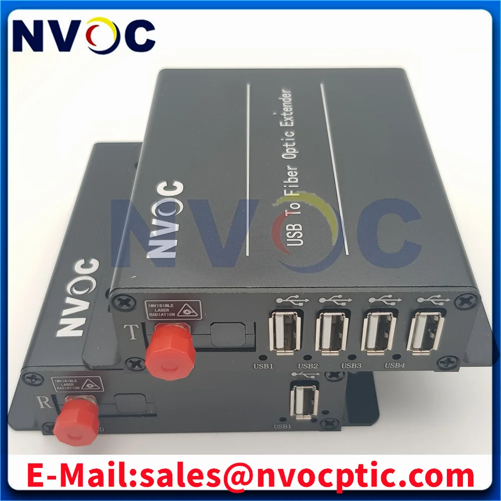 4 Ports USB2.0 Fibe…