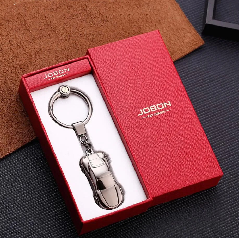 Men Car Keychain Metal Zinc Alloy Key Chain Key Ring Keychains Gift Men\'s Carriage  Car Keyring 17385