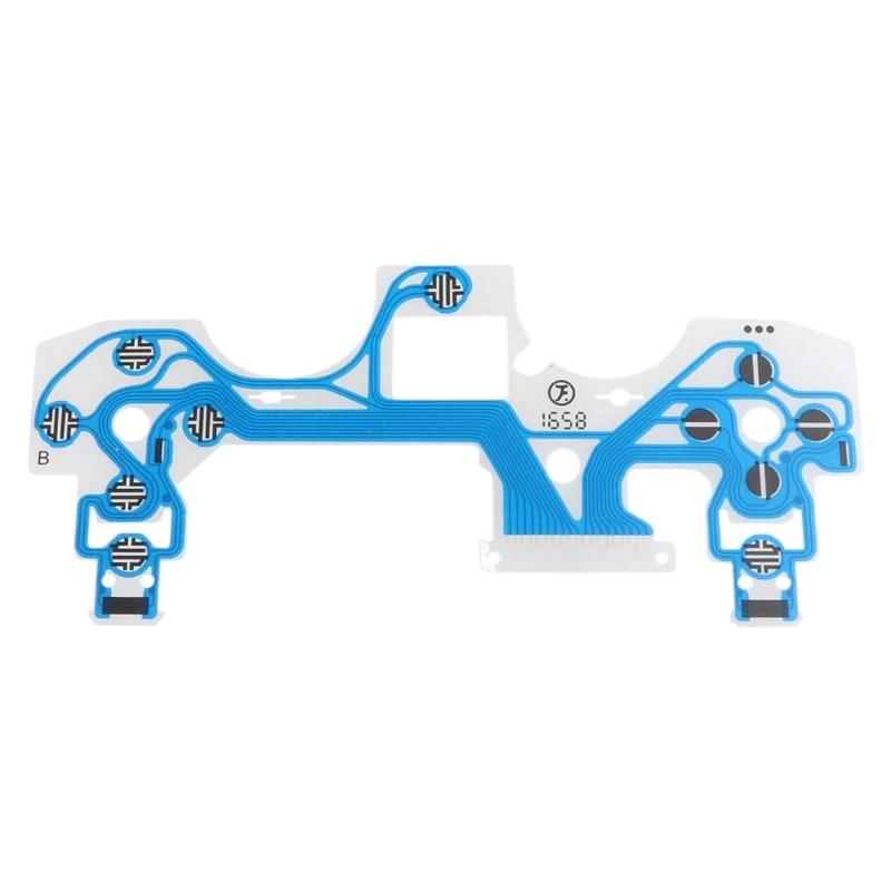 10Pcs For  030 040 050 Blue Controller Conductive Film Keypad Flex Cable Buttons Ribbon Circuit Board Accessories E65C