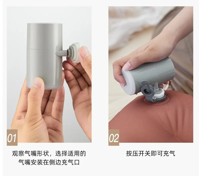 Air cushion bed filling pump outdoor