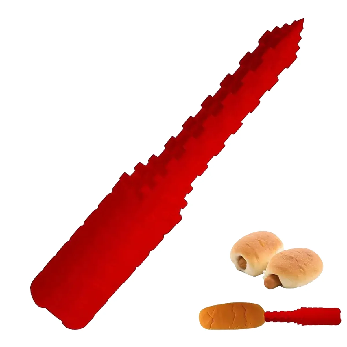 BBQ Cutting Grilling Bread Tool Hot Dog Bun Driller Drill a Hole Leakproof Hotdogs Sausages HOT