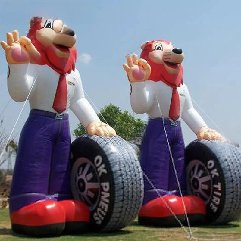 

Pneumatic Tire Giant Fox, Pneumatic Tire Advertising Cartoon, Pneumatic Tire Display Man Hot Sale