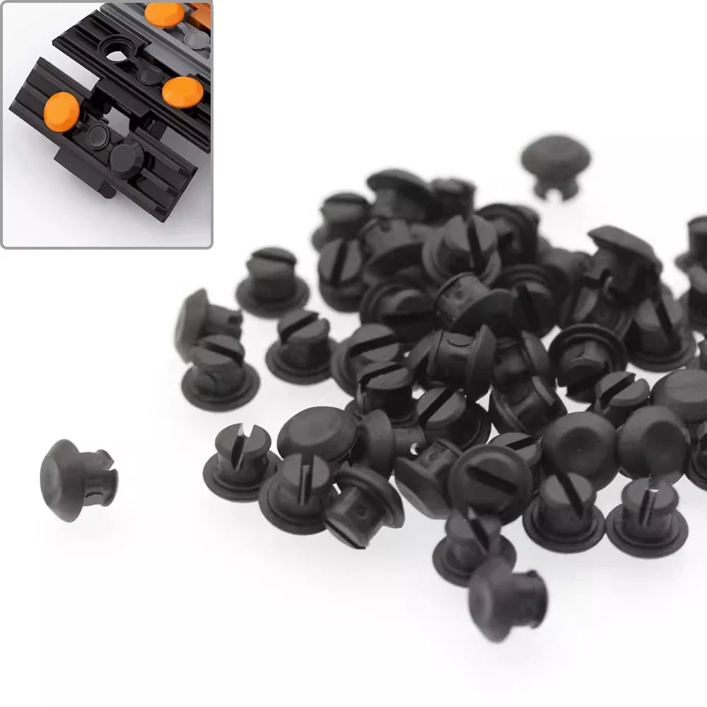 372 قطعة مجموعة عجلات سلسلة ربط فنية MOC خزان الهندسة مسارات السيارات Legoeds متوافق اللبنات 57519 57520 88323 24375 #6