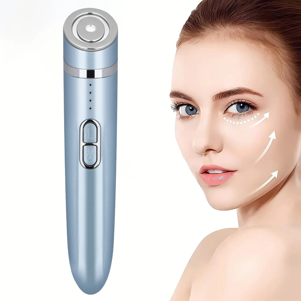 3 In 1 Mini HIFU Machine for Eyes Rechargeable Ultrasound Machine RF Radio Frequency EMS Microcurrent Lift Firm Tightening Gel