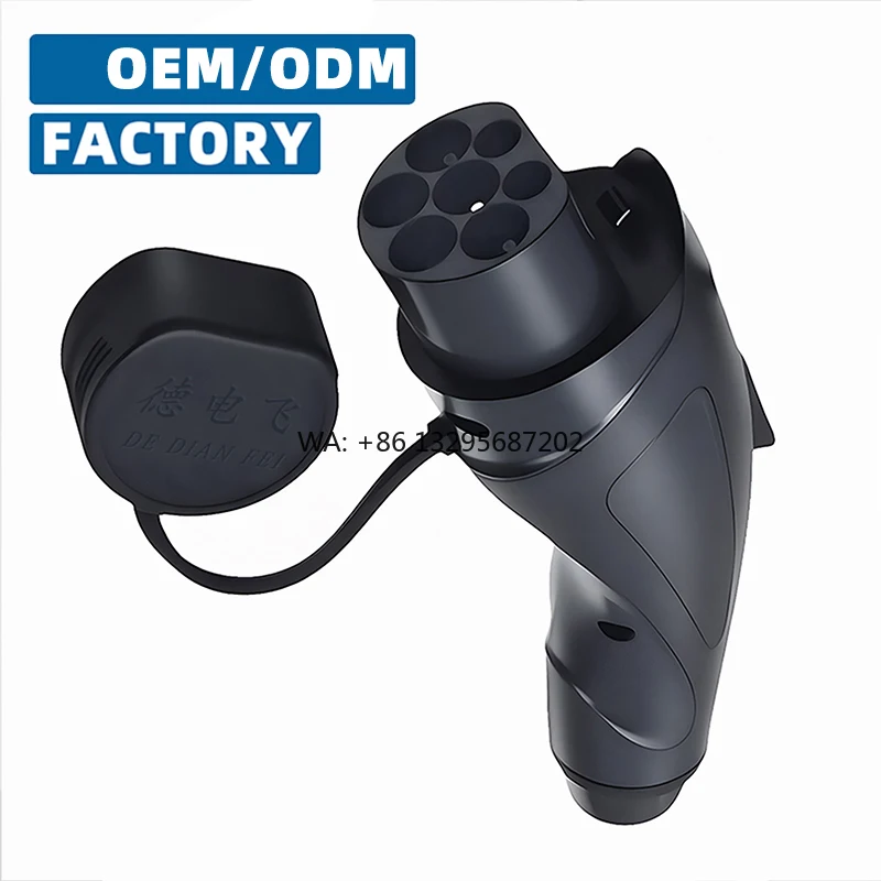 

Factory Direct Sales GB 32A Three-phase EV Charging Gun with 32A Plug EV Charging Cable Connector Plug