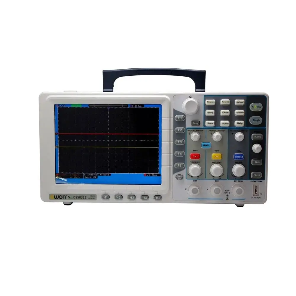 OWON SDS5032E Digital Oscilloscope 2 Channel 30MHz Sample Rate: 250MS/s