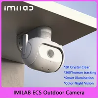 IMILAB EC5 Wifi Smart Outdoor Camera Global 2K Video Surveillance Floodlight Night Vision 360° Tracking Work for Mi Home APP