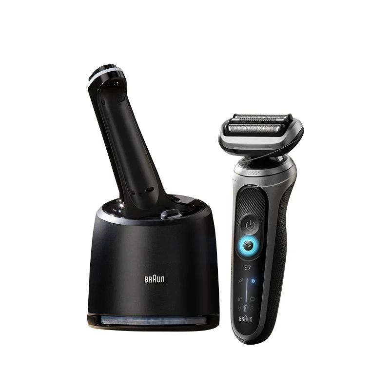 Braun Shaver Series 7 Pro 72-G7000cc Electric Shaver Men's Shaving Razor with cleaning center