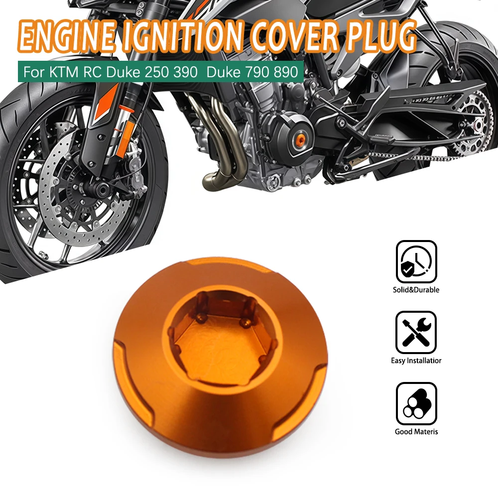 

CNC Engine Ignition Cover Plug For RC Duke 250 390 Adventure 690 Enduro /R SMC R Duke 790 890 Adventure /R 1290 Super Adventure