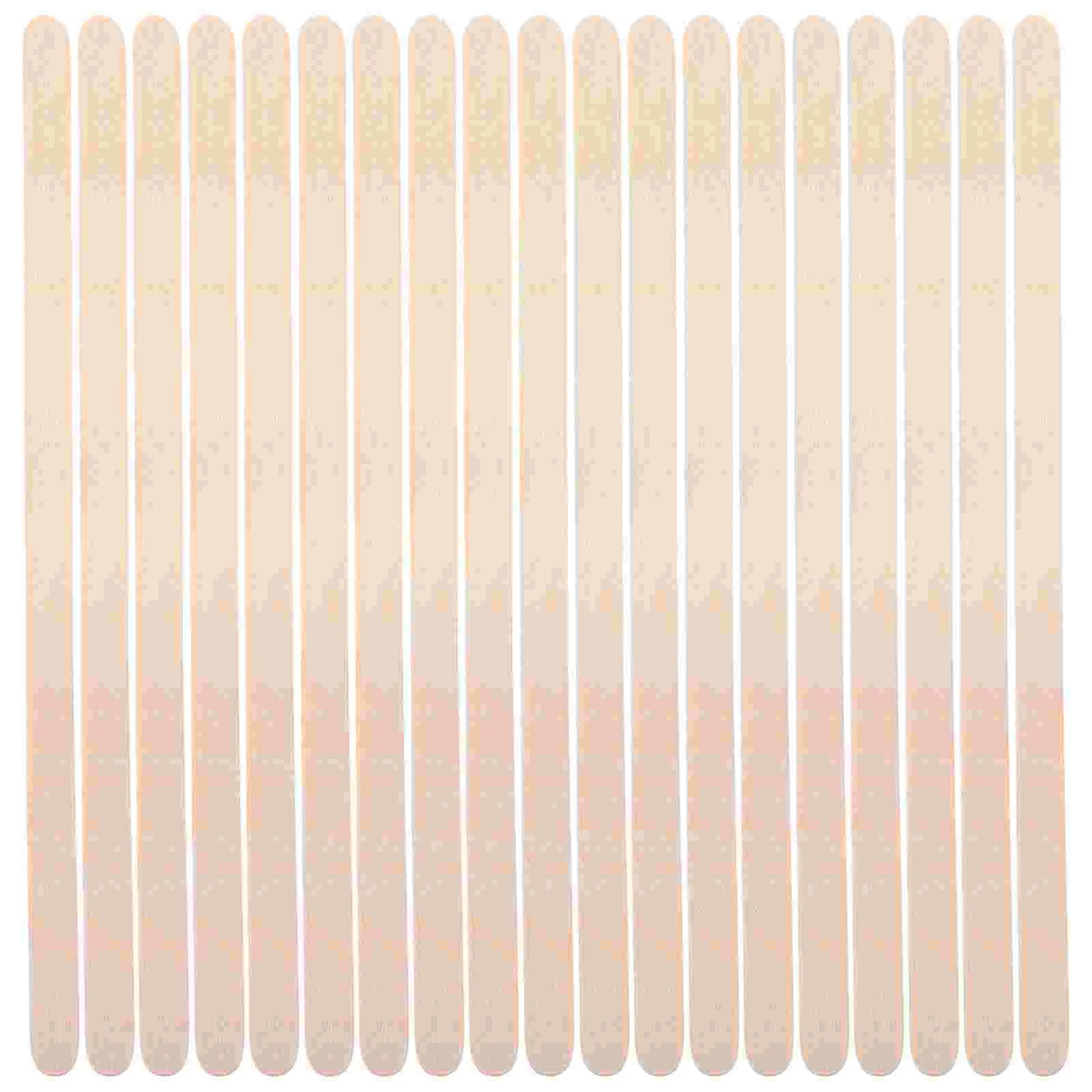 

100 шт., 140X6X2 мм, толстые деревянные палочки с круглым краем, набор инструментов для удаления волос, набор шпателей для формирования бровей, деревянный воск