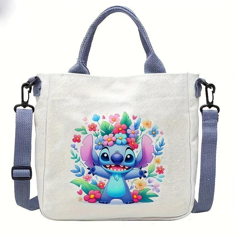 ديزني Kawaii أنيمي فتاة حقائب كتف دونالد داك ميكي ميني حقيبة كتف امرأة حقيبة المحمولة عالية السعة حقائب اليد هدية #4