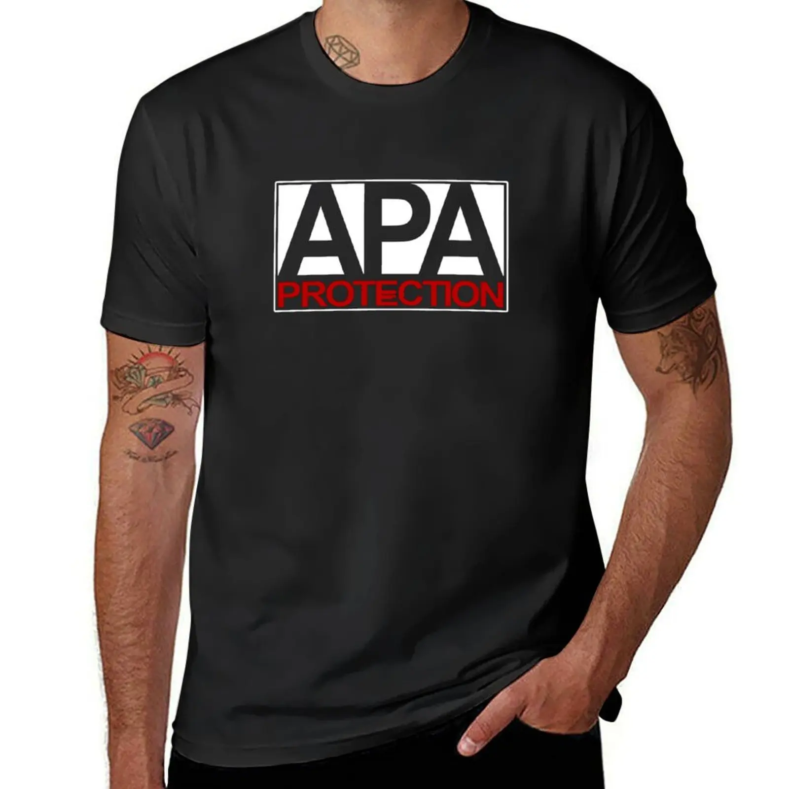 

APA Acolytes Protection Agency 35 Classic T-Shirt Blouse for a boy quick-drying tops Men's cotton t-shirt