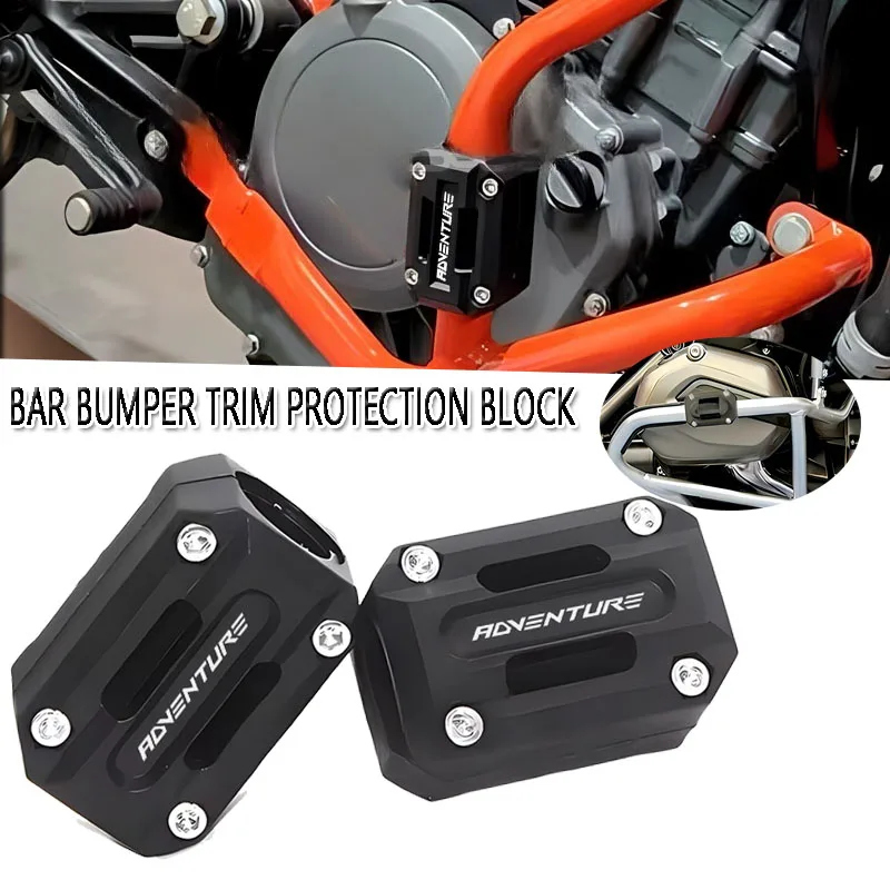 Fit For 1090 1190 1290 1050 990 Adventure 690 SUPER ADVENTURE S R T 1290Motorcycle engine crash bar bumper trim protection block