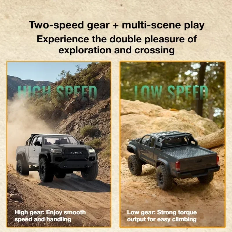 FMS Tacoma Officially Authorized Simulation Small Scale 1:24 4WD Remote Control Climbing Car RC Off-Road Vehicle FCX24M RTR