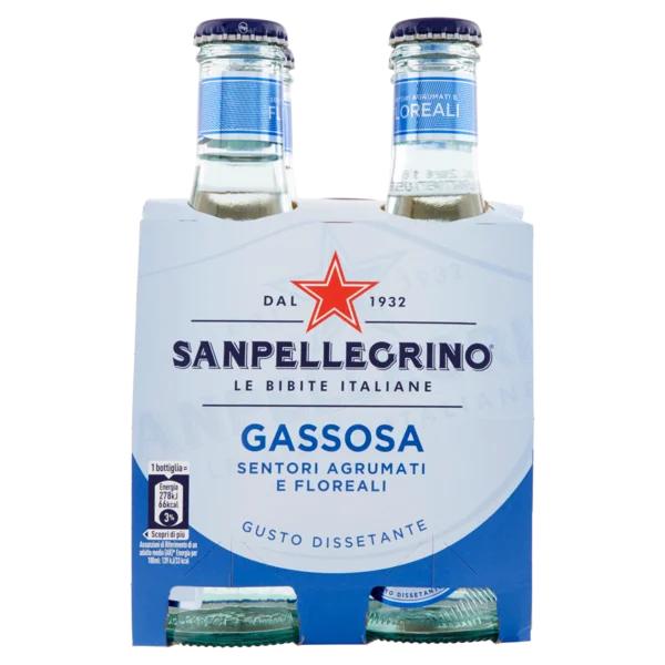 Napój gazowany Gassosa 4x200ml - San Pellegrino