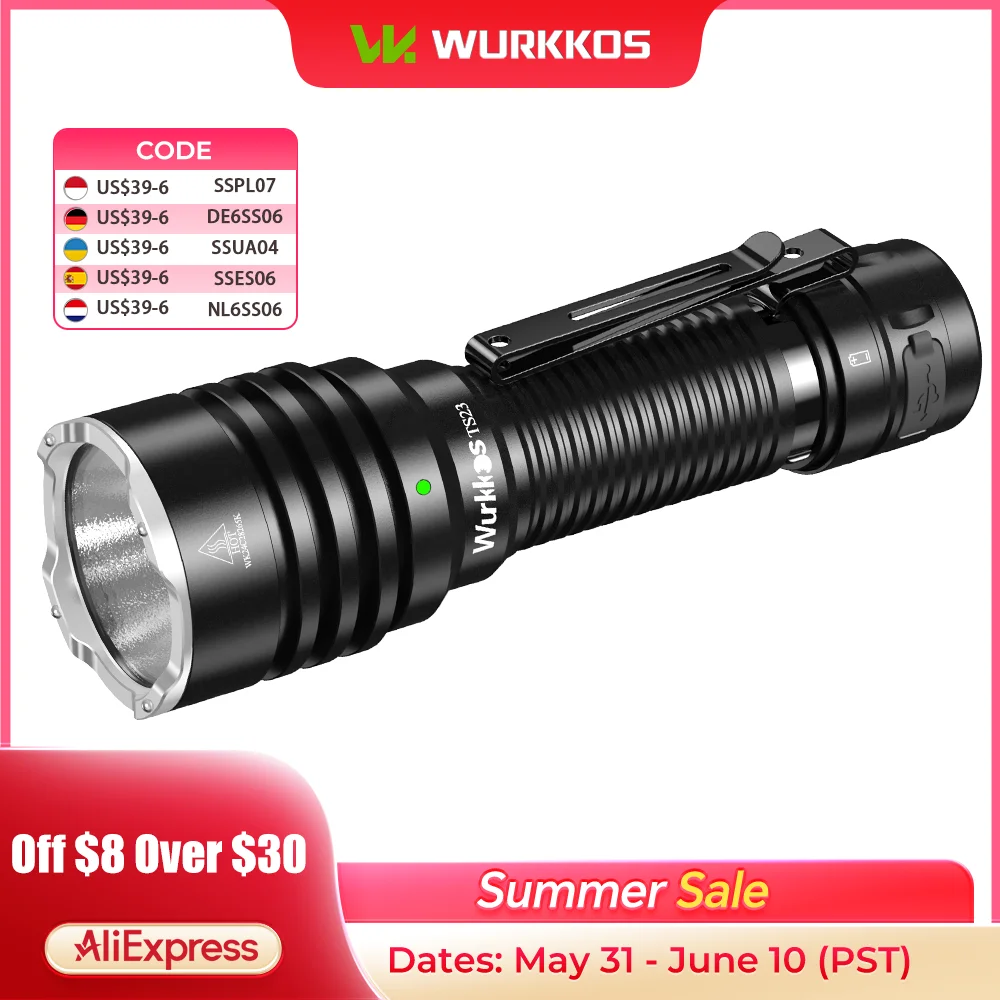 wurkkos-ts23-21700-linterna-tactica-recargable-edc-5000lm-xhp703-hi-linterna-led-ipx-8-impermeable-dos-modos-de-grupo-interruptor-trasero