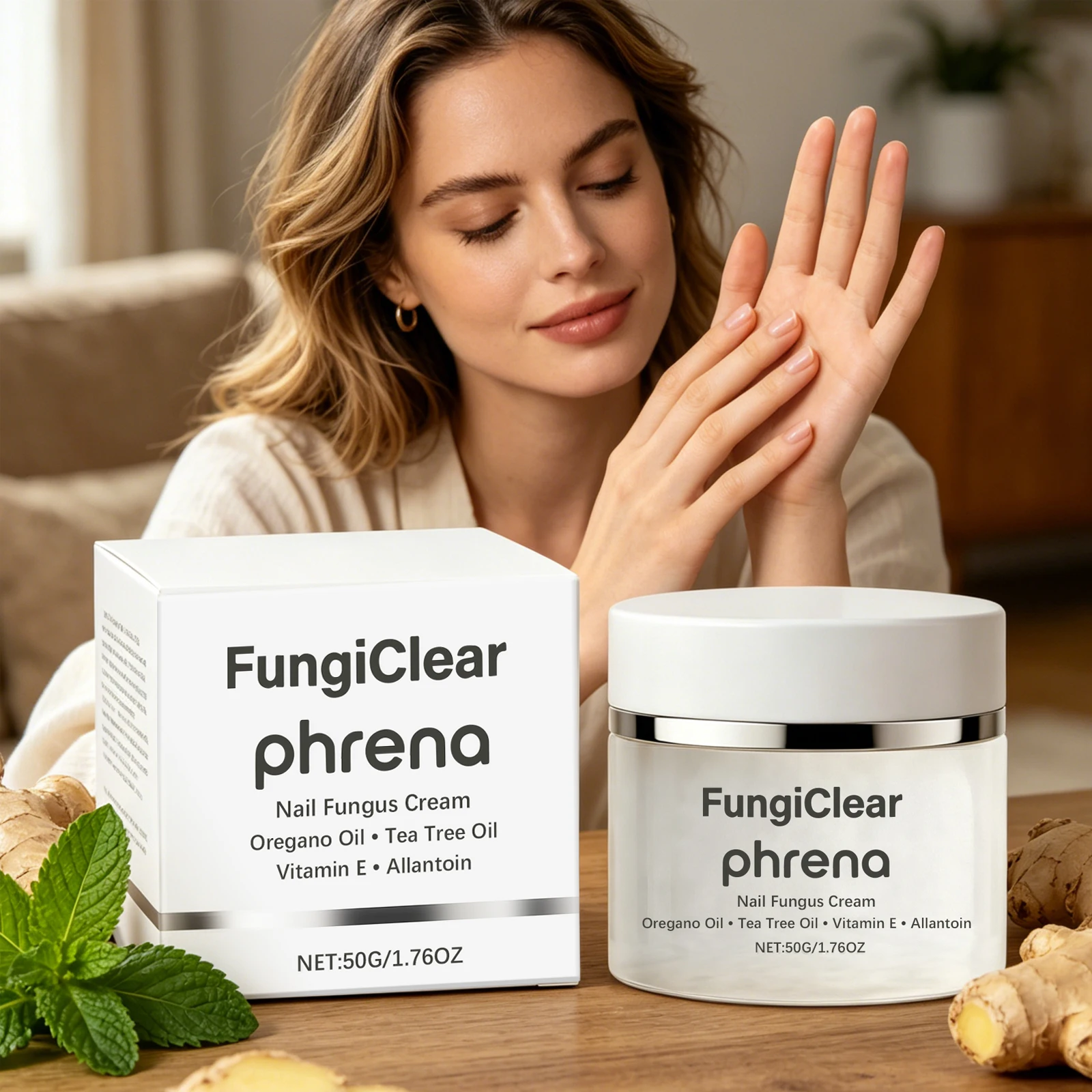 Plant Extract Nail Care Cream Deep Penetrate Nourish Nails Repair Damaged Surface Reduce Cracks Daily Care Nails Fungus Creams