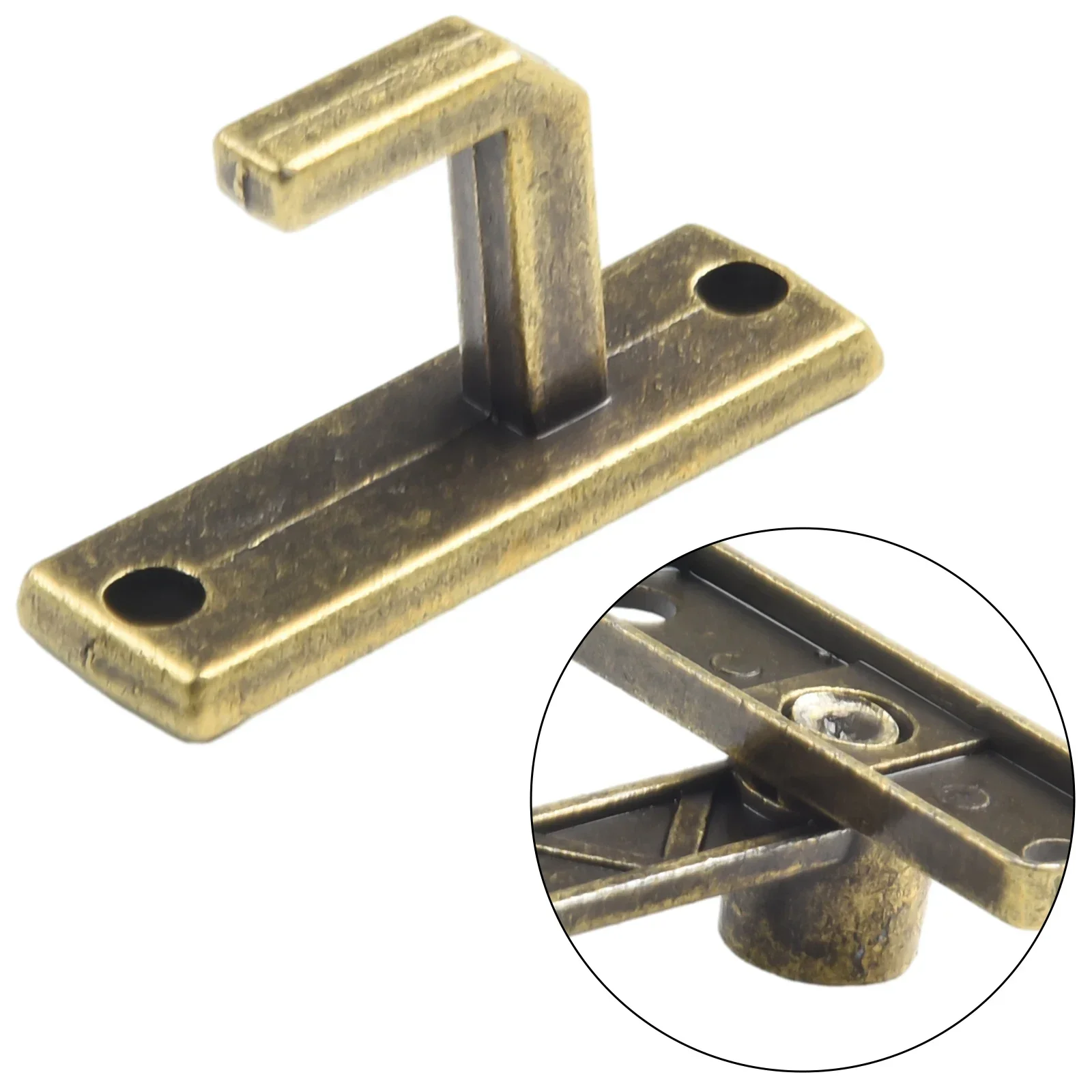 1pc Door Lock Guard Bolt With Screw Bronze Toggle Latch Sliding Window Door Lock Handle Metal Door Latch Home Hardware Accessory