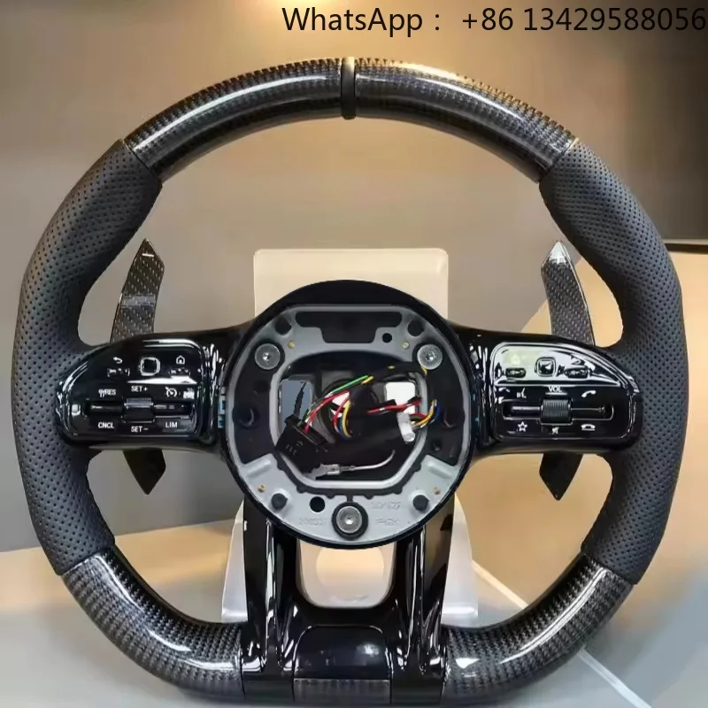 Car Steering Wheel for Mercedes-Benz AMG A-Class B-Class C-Class E-Class S-Class 2010-2021 Full Series W213 G63 C63 C190 W253