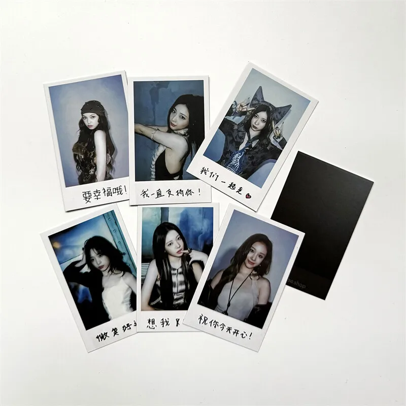 5 قطعة/المجموعة GIDLE أغنية واحدة ألبوم Yuqi بطاقة LOMO I-dle HD بطاقة الصور نحن شو هوا بطاقة بريدية جامع بطاقة مروحة فتاة هدية