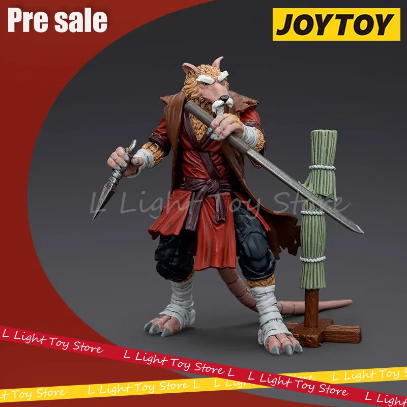 Original JOYTOY Tmnt Splinter April O'Neil Action Figure 1/18 Teenage Mutant Ninja Turtles Collection Decora Customized Toy