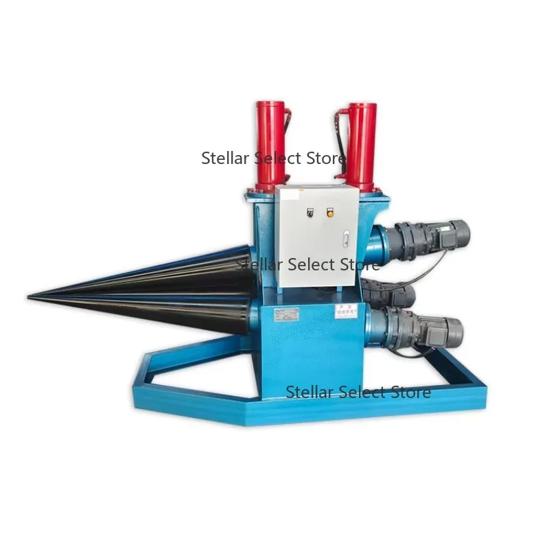 Small Cone Rolling Machine Cone Shape Hydraulic Plate Bending Rolling Machine Sheet Three Rollers Conical  Rolling Machine