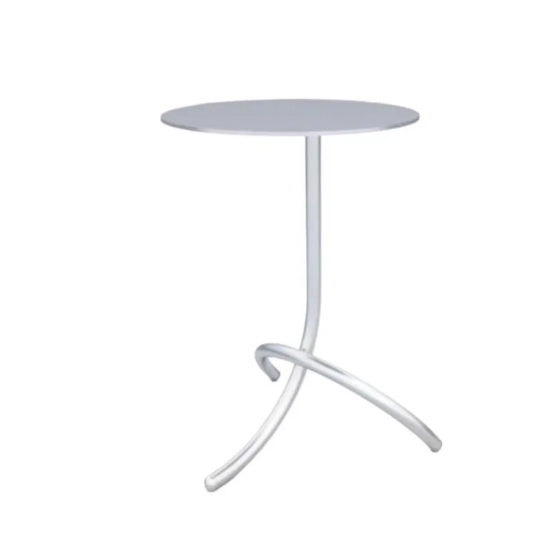 

Minimalist Internet celebrity stainless steel edge few milk tea coffee table ins mini coffee table
