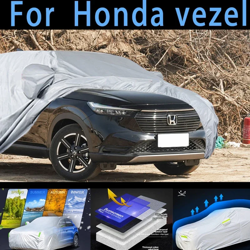 

For Honda vezel Car protective cover,sun protection,rain protection, UV protection,dust prevention auto paint protective