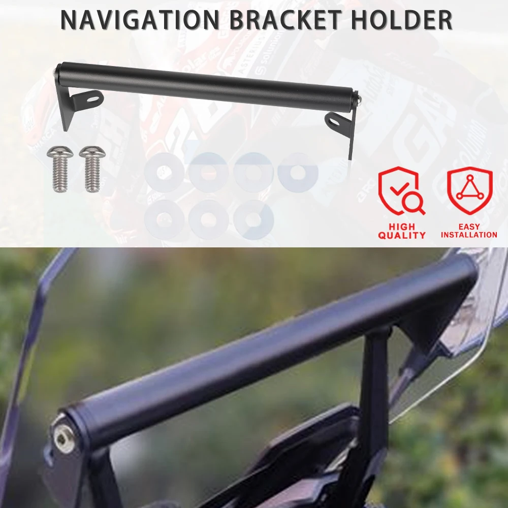 

Motorcycle Accessories Stand Holder Smartphone GPS Navigation Plate Bracket Kit For CFMOTO CF MOTO 400GT 400 GT 650GT 650 GT