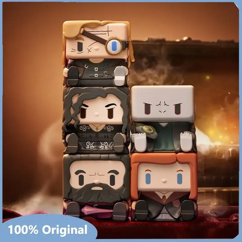 البوب مارت هاري بوتر البوب CUBE-2 سلسلة صندوق أعمى صندوق غامض تخمين حقيبة اللعب دمية لطيف أنيمي الشكل سطح المكتب الحلي جمع