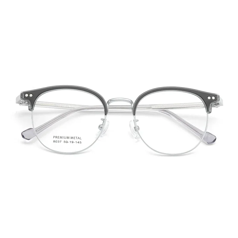 

Ультралегкие ретро-очки круглой формы с оправой из TR90 и оптическими линзами на заказ для мужчин и женщин