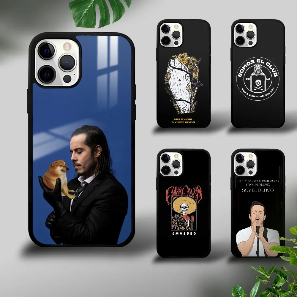 

J-Jose M-Madero Phone Case For iPhone 16 15 14 13 12 11 Pro Xs Max Mini Plus Celulares Hard Funda