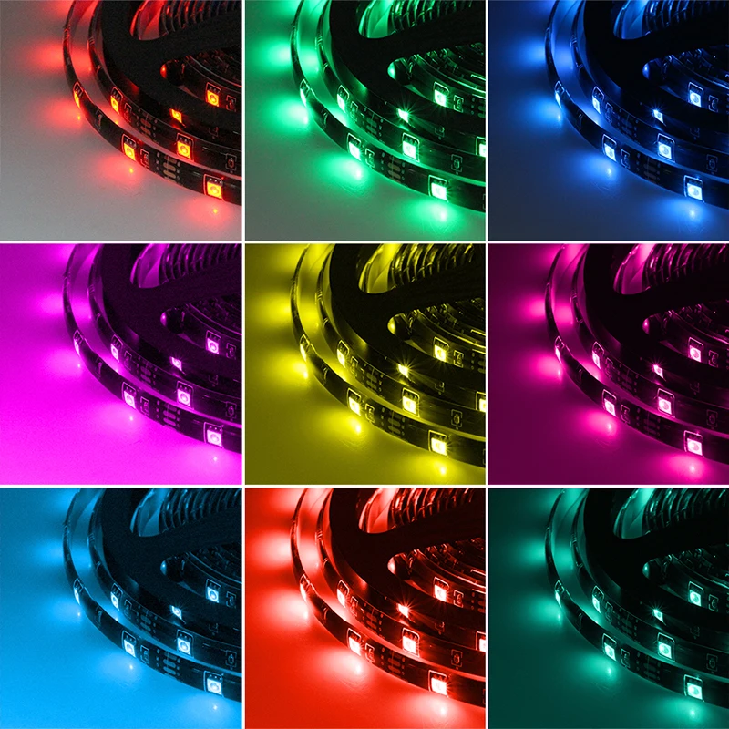 Kontroler RGB 5V 4-pinowy kontroler USB z możliwością przyciemniania Kontroler LED RGB 5V Taśma LED RGB Synchronizacja muzyki Inteligentny kontroler