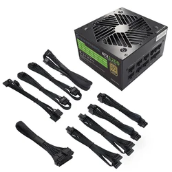 PCIE 5.0 1200W PC 전원 공급 장치 전원용 전체 모듈형 PSU 1200W 와트 전원 공급 장치 ATX PC PSU GPU 게임용 그래픽