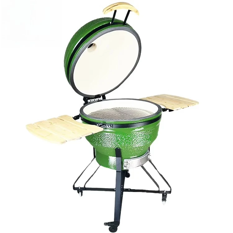 26inch KimBer-R Series Stone Pattern Kamado Grill Luxury BBQ Grill Using in Houseyard
