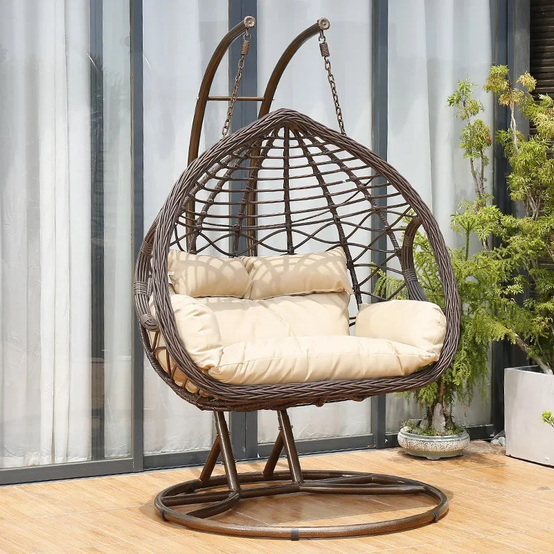 

Indoor cotton hanging swing chair for garden terrace furniture