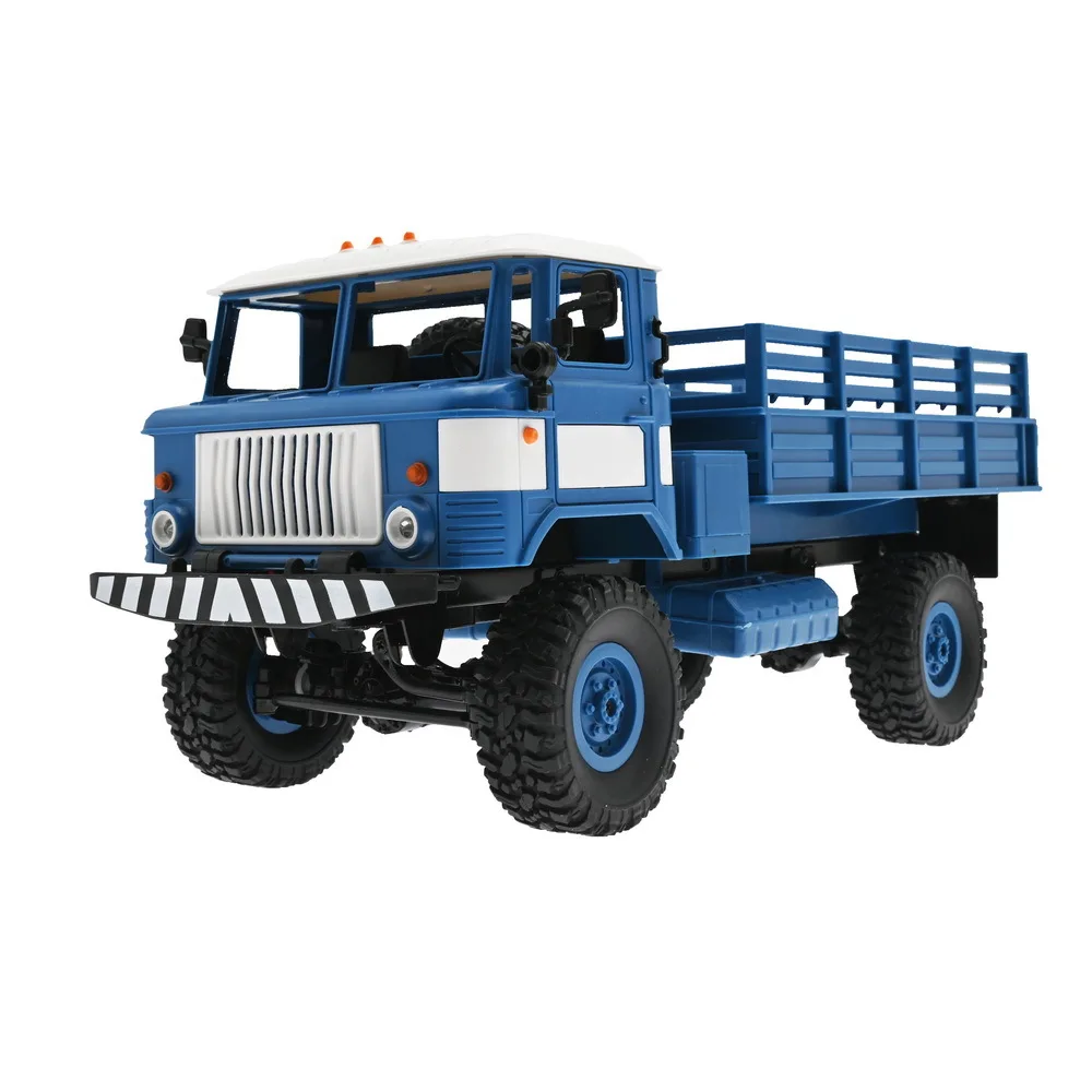 WPL 1:16 RC Military Truck, Vintage Army Style Off-Road Crawler, 2.4G RTR Remote Control Car, Hobby Grade Gift for Boys and Men