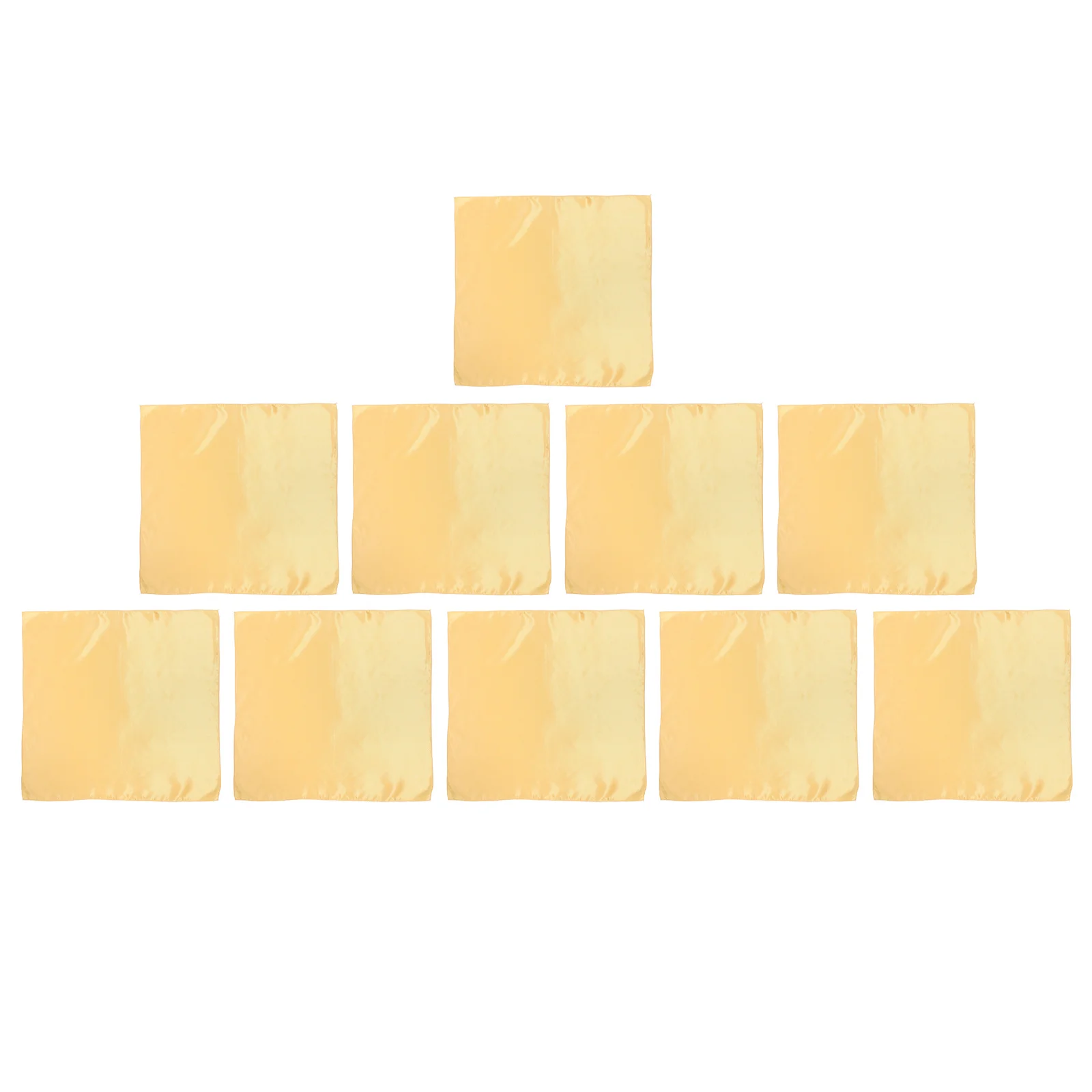 

10Pcs Dining Table Napkins Polyester Solid Color Reusable Soft Smooth Cloth Dinner Napkins Party Wedding Festival Decoration