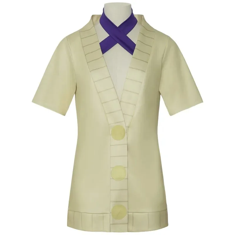 Аниме костюм Аясе Момо бабушка косплей комплект, куртка, парик, аниме Кан Джинггон костюм для Хэллоуина