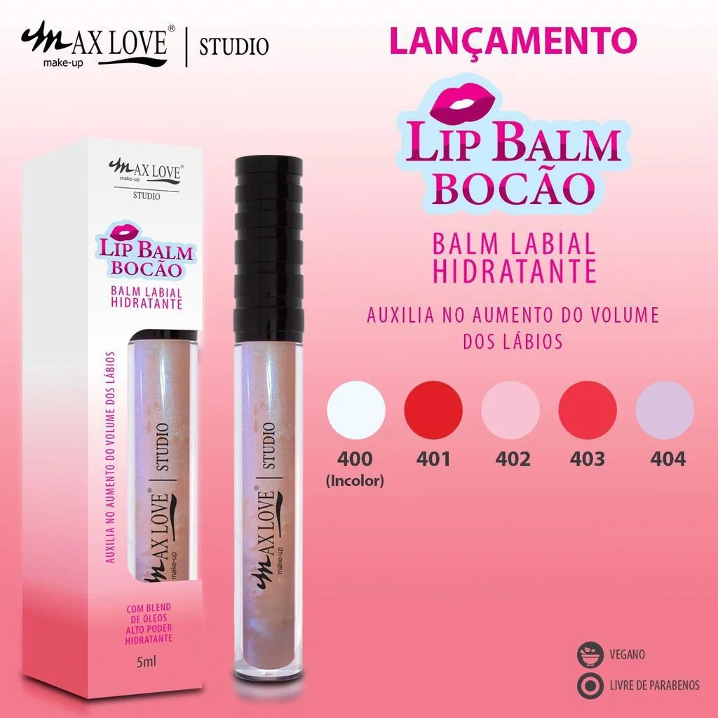 Lip Balm Balloon Lip Balm Moisturizing Max Love