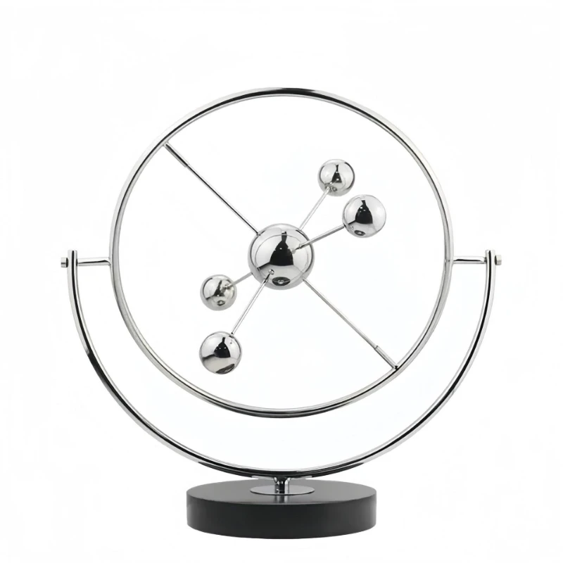 Simple rotating ring display cabinet Decorative living room display cabinet Crafts wall cabinet Household display cabinet